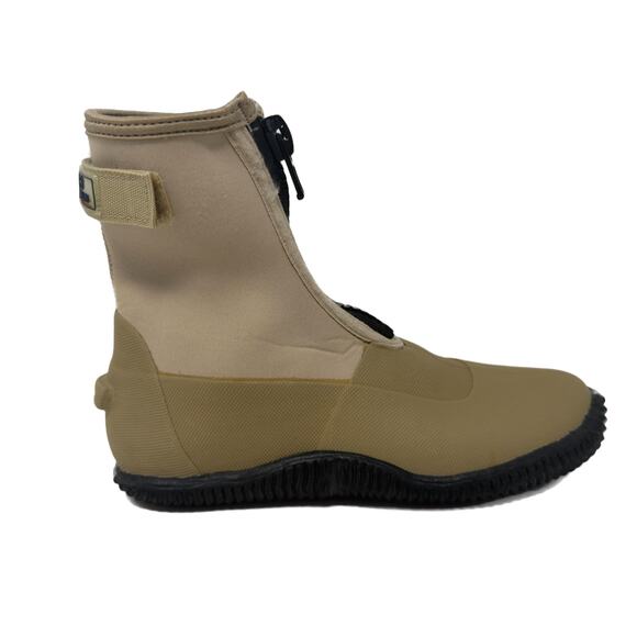 Magellan Outdoors Neoprene Front Zip Wading Boots Mens size 9 Tan/Cream - Picture 3 of 16